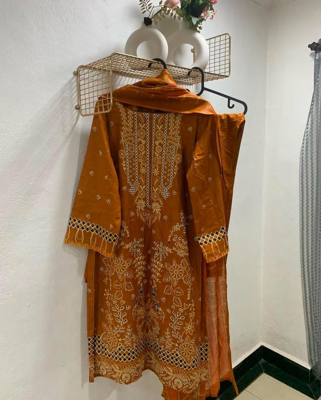 Cotton stitched suits online discount